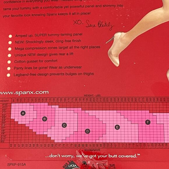 Spanx In-Power Line Super Power Panties 915 - Nude - Size F - Mid Thigh Shaper - Picture 6 of 6